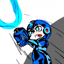 록맨 낙서 세 장