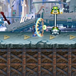 록맨x 풍 땅바닥...