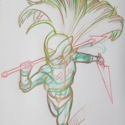 간만에 생각나서 그린 그림