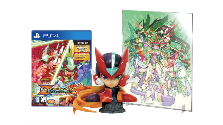 록맨 제로/젝스 더블 히어로 컬렉션 한정판 한국 예약판매 시작